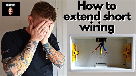 extending short wires into panels